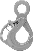 Image of Product. Side1 orientation. Hooks. Load-Locking Latch, Eye, For Lifting, With Handle.