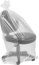 Image of ProductInUse. Front orientation. Pallet Bags. Extra-Large Protective Pallet Bags, Style A.