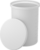 High-Temperature Round Plastic Batch Tanks
