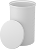 High-Temperature Round Plastic Batch Tanks