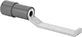 Image of Product. Front orientation. Terminals, Ferrules, and Lugs. Flanged Blade Terminals.