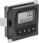 Image of Product. Front orientation. Flowmeters. Socket-Connect Flowmeter/Totalizers with Remote Display, Displays.