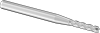 Carbide Square End Mills for Carbon Fiber, Fiberglass, and Graphite