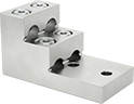 Image of Product. Front orientation. Terminals, Ferrules, and Lugs. Stacked Set Screw Lugs, For 4 Wires.