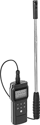 Image of Product. Front orientation. Airflow Meters. Remote-Reading Airflow/Temperature Meters, Mini Fan—Fan in Probe Tip.