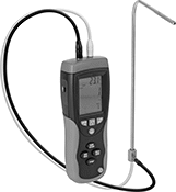 Image of Product. Front orientation. Airflow Meters. Remote-Reading Airflow/Temperature Meters, Pitot Tube.