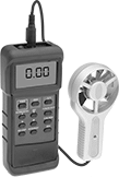 Image of Product. Front orientation. Airflow Meters. Remote-Reading Airflow/Temperature Meters, Fan.