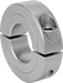Image of Product. Front orientation. Pipe Collars. Stainless Steel Clamping Two-Piece Pipe Collars.