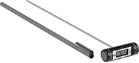 Image of Product. Front orientation. Thermometers. Digital Pocket Thermometers, Style C.