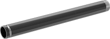 Image of Product. Male × Male. Front orientation. Pipe and Fittings. FM-Approved Standard-Wall Iron and Steel Grooved-End Pipe Nipples and Pipe, Pipe Adapters—Threaded on One End, Threaded Fitting Connection, Clamp-On Fitting Connection, Male, Grooved-End-Clamp-On Fitting Connection.