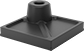 Image of Product. Corner Mounting Hole. Front orientation. Corner Mounting Hole. Self-Tapping Adhesive Snap-In Standoffs.