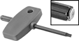 Image of Product. Front orientation. Contains Inset. Torque-Limiting Keys.  Screw-Holding Torque-Limiting Keys.