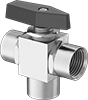 Panel-Mount Threaded Diverting Valves