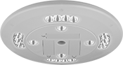 Image of Product. Bottom orientation. Landscape Lights. Solar Flagpole Lights.