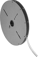 Image of Product. Reel. Front orientation. Terminals, Ferrules, and Lugs. Easy-Insert Ring Terminals for Automated Crimpers.