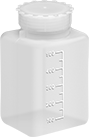 Image of Product. Front orientation. Jars. Graduated Plastic Jars, Style A.