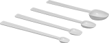 Image of Product. Front orientation. Spoons. Plastic Sampling Spoon Sets.