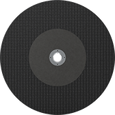 Image of Product. Side1 orientation. Cutoff Saw Wheels. Long-Life Floor-Mount Cutoff Saw Wheels for Metal .
