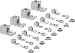 Image of Product. Front orientation. Terminals, Ferrules, and Lugs. Set Screw Lug Assortments for Transformers.