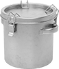 Round Stainless Steel Batch Tanks