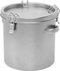 Round Stainless Steel Batch Tanks
