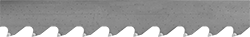 Image of Product. Front orientation. ZoomedIn view. Band Saw Blades. Band Saw Blades for Fiberglass, Plastic, and Composite.