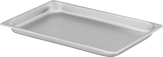 Image of Product. Front orientation. Pans. Food and Beverage Stainless Steel Pans, Style B.