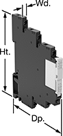 Image of Product. Front orientation. Contains Annotated. Relays. Hazardous Location Relays, Screw Terminals.