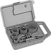 Image of Product. Front orientation. Hole Saws. Long-Life Hole Saw Kits.