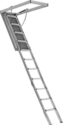 Image of Product. Front orientation. Ladders. Ceiling-Mount Foldaway Ladders.