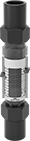 Image of Product. Front orientation. Flowmeters. Socket-Connect Flowmeters.
