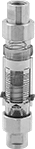 Image of Product. Front orientation. Flowmeters. Any-Orientation Flowmeters, Female.