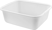 Image of Product. Front orientation. Pans. Plastic Pans, Style C.