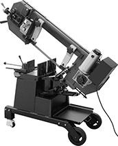 Image of Product. Front orientation. Band Saws. Adjustable Band Saws for Metal, Direct Drive, 4 Wheels.