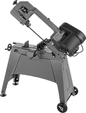 Image of Product. Front orientation. Band Saws. Adjustable Band Saws for Metal, Belt Drive, 2 Wheels.