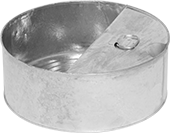 Image of Product. Front orientation. Drain Pans. Drain Pans, Style C.