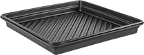 Image of Product. Front orientation. Pans. Spill-Control Pans, Style H.