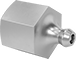 Image of Product. Front orientation. Grease Dispenser Adapters. Adjustable-Flow Grease Dispensers, Filling-Adapter Fitting.