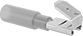 Image of Product. Front orientation. Terminals, Ferrules, and Lugs. Heat-Shrink Piggyback Quick-Disconnect Terminals.
