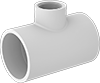 Standard-Wall Plastic Pipe Fittings for Water