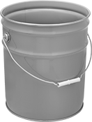 Image of Product. Front orientation. Shipping Pails. UN-Compliant Shipping Pails for Tab-Lock Lids.
