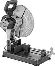 Image of Product. Front orientation. Chop Saws. Electric Bench-Top Chop Saws for Metal, Style B.