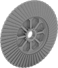 Trimmable Arbor-Mount Flap Sanding Discs for Stainless Steel and Hard Metals