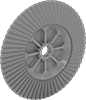 Trimmable Arbor-Mount Flap Sanding Discs for Stainless Steel and Hard Metals
