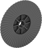 Trimmable Arbor-Mount Flap Sanding Discs for Stainless Steel and Hard Metals