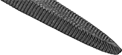 Image of Product. Triangular. Front orientation. ZoomedIn view. Filers. Air-Powered Filers, One Medium-Finish Triangular File with Double-Cut Faces—4 1/8" Lg..
