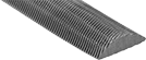 Image of Specification. Front orientation. ZoomedIn view. Half Round. Half-Round Files, Straight File.