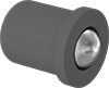 Press-Fit Ball-Nose Spring Plungers