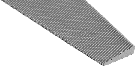 Image of Specification. Front orientation. ZoomedIn view. Knife File, for Medium Finish, 10" Long x 1" Wide.