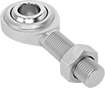 Image of Product. Back orientation. Rod Ends. Ball Joint Rod Ends with Nut.